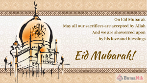 Bumanik : Happy Eid Mubarak