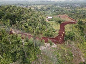 The First Opening of Haul Road Keuno Block